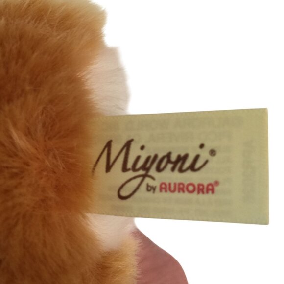 Aurora Miyoni American Guinea Pig Plush Stuffed Animal Toy Realistic Tri-Color - Picture 7 of 9